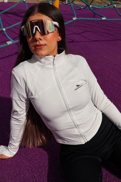 Chaqueta blanca talla S